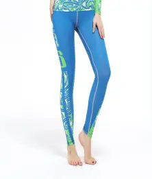 wholesale sky blue fitness leggings