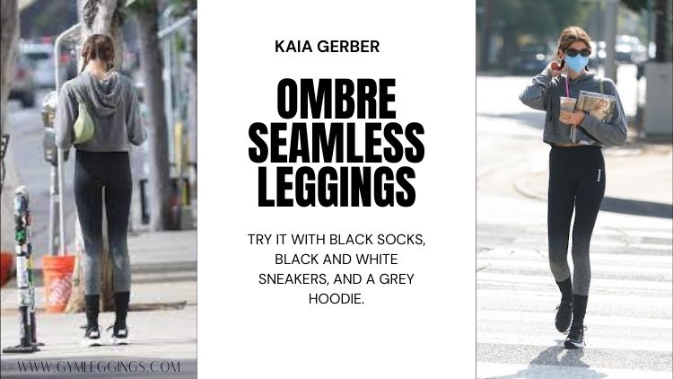 kaia gerber gym leggings outfits