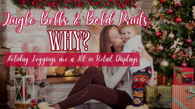 winter leggings retail display ideas