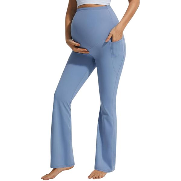highwaist maternity flared leggings suppliers